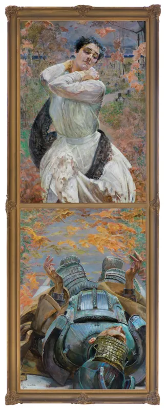 Jacek Malczewski, POWRÓT DO OJCZYZNY. DYPTYK, 1916