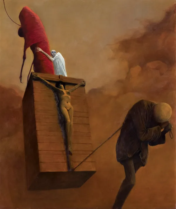 Zdzisław Beksiński, BEZ TYTUŁU, 1973