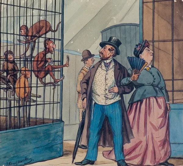 Józef Wincenty Kruszewski, MAŁPIE FIGLE