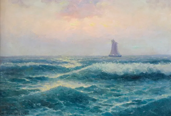 Wiktor Korecki, NA MORZU, PRZED 1938