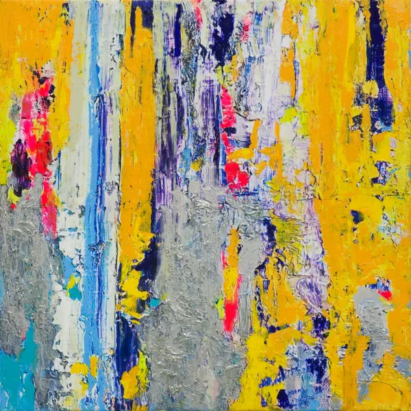 Gossia Zielaskowska, YELLOW SILVER MAP, 2020