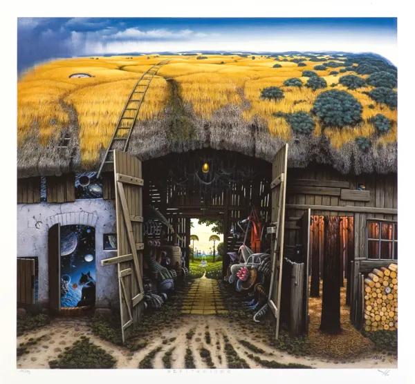 Jacek Yerka, Epitafium, 2000