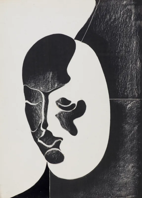 Zdzisław Stanek, GŁOWA, z cyklu Światłoformy, lata 70. XX w.