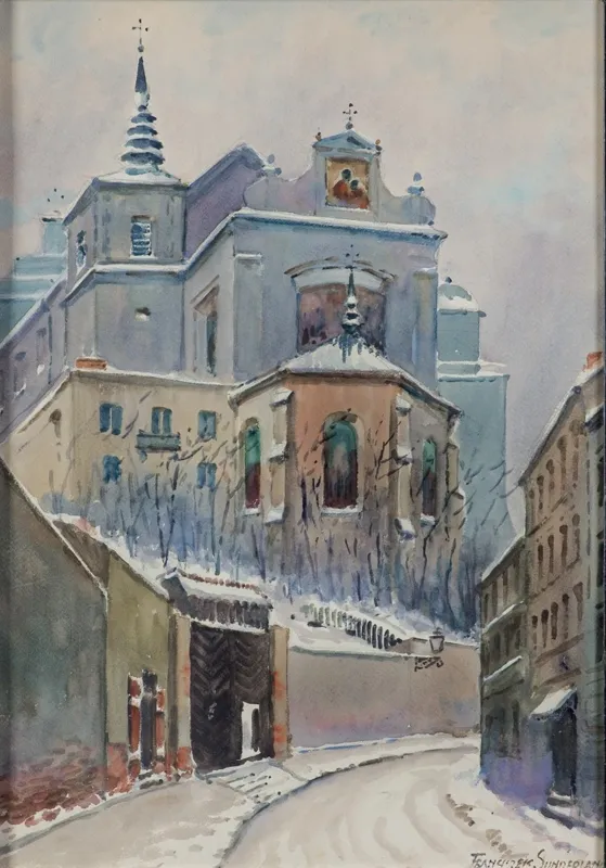 Franciszek Sunderland, WIDOK NA KOŚCIÓŁ ŚW. ANNY W WARSZAWIE