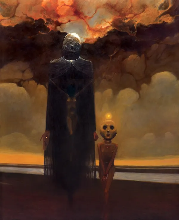 Zdzisław Beksiński, BEZ TYTUŁU, 1973