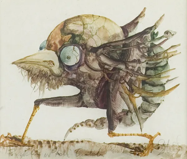 Stanisław Jerzy Suder, Z cyklu „Ptaki-Cudaki”, 1985