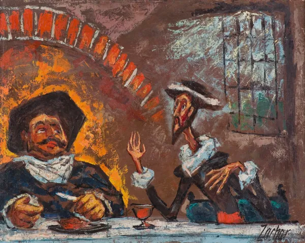 Witold Zacharewicz, Don Kichot i Sancho Pansa (Biesiada)