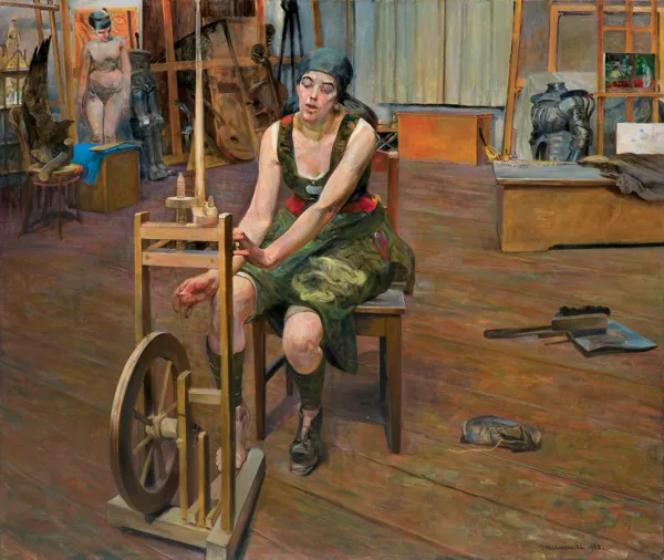 Jacek Malczewski, PRZĄDKA, 1922