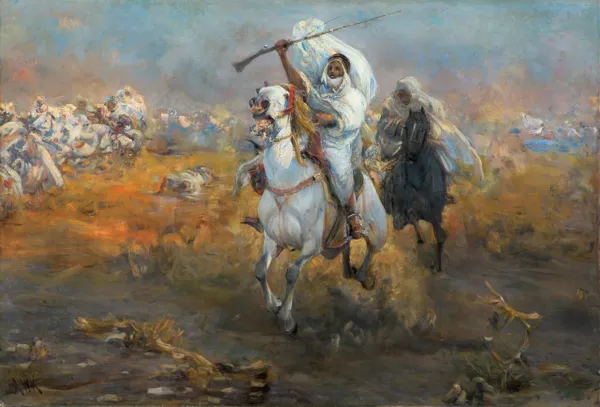 Alfred Wierusz-Kowalski, BEDUINI, po 1903