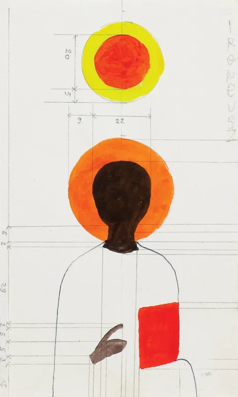 Jerzy Nowosielski, ŚW. IRENEUSZ, ok. 1982