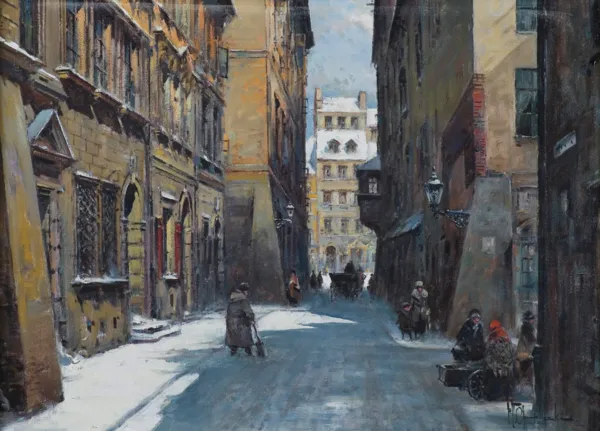 Władysław Chmieliński (Stachowicz), WARSZAWA, ULICA WĄSKI DUNAJ