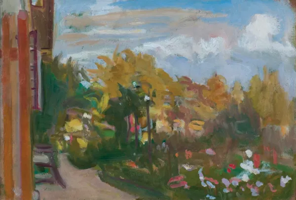 Wojciech Weiss, OGRÓD W KALWARII, 1906-1912