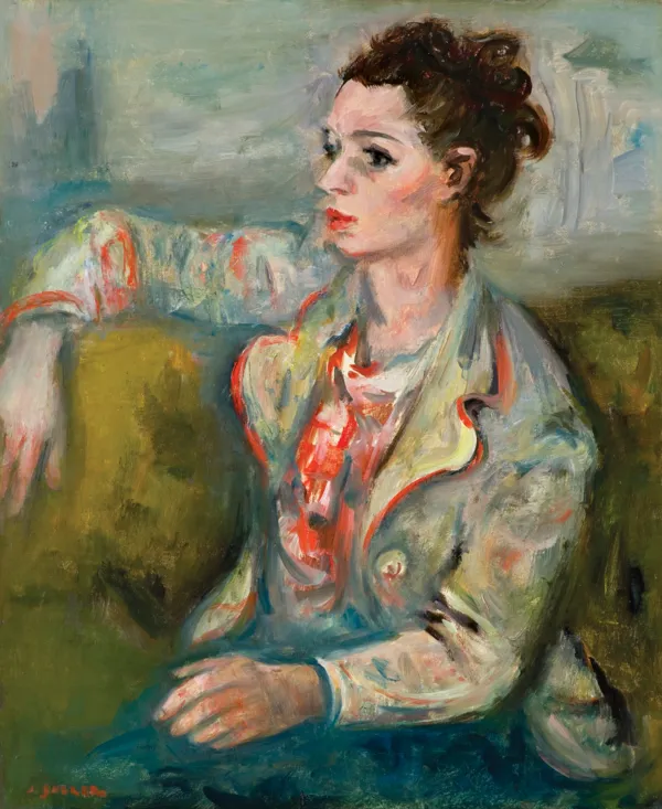 Jakub (Jacques) Zucker, PORTRET MŁODEJ KOBIETY