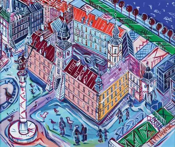 Edward Dwurnik, PLAC ZAMKOWY, 2016