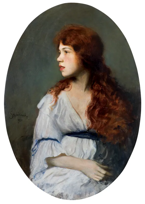 Bolesław Szańkowski, RUDOWŁOSA PIĘKNOŚĆ, 1924