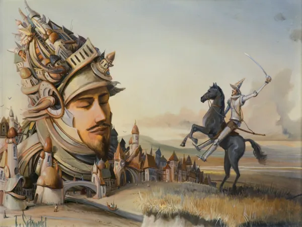 Tomasz Sętowski, DON KICHOT W KRAINIE JUTRA, 2015