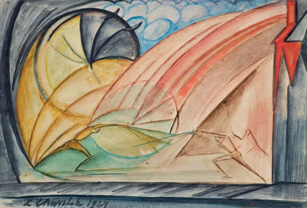 Leon Chwistek, SZERMIERKA, 1924