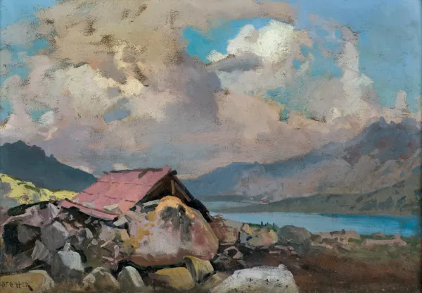 Stanisław Gałek, SZAŁAS W DOLINIE PIĘCIU STAWÓW, przed 1922