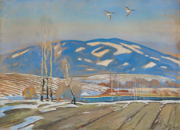 Julian Fałat, PRZEDWIOŚNIE