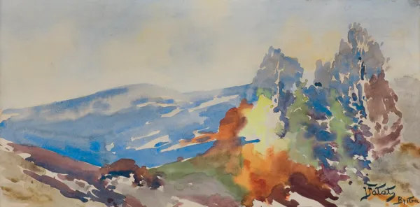 Julian Fałat, PEJZAŻ Z BYSTREJ