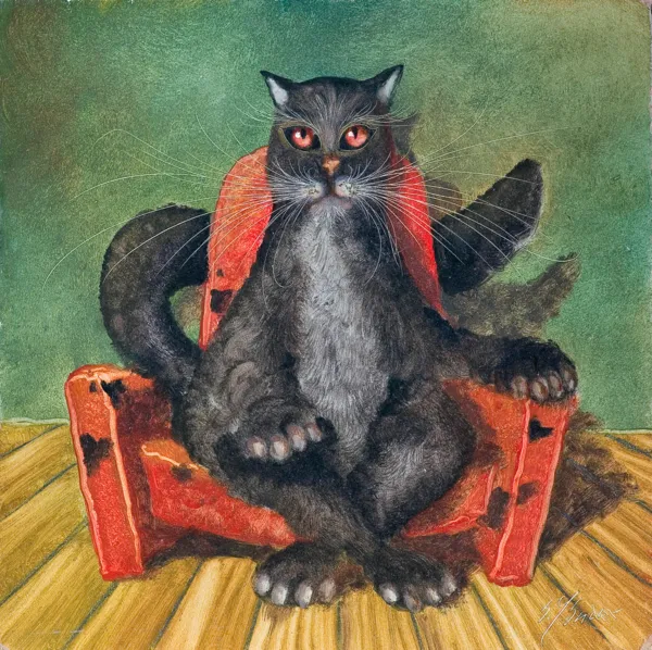 Stanisław Jerzy Suder, KOT W CZERWONYM FOTELU