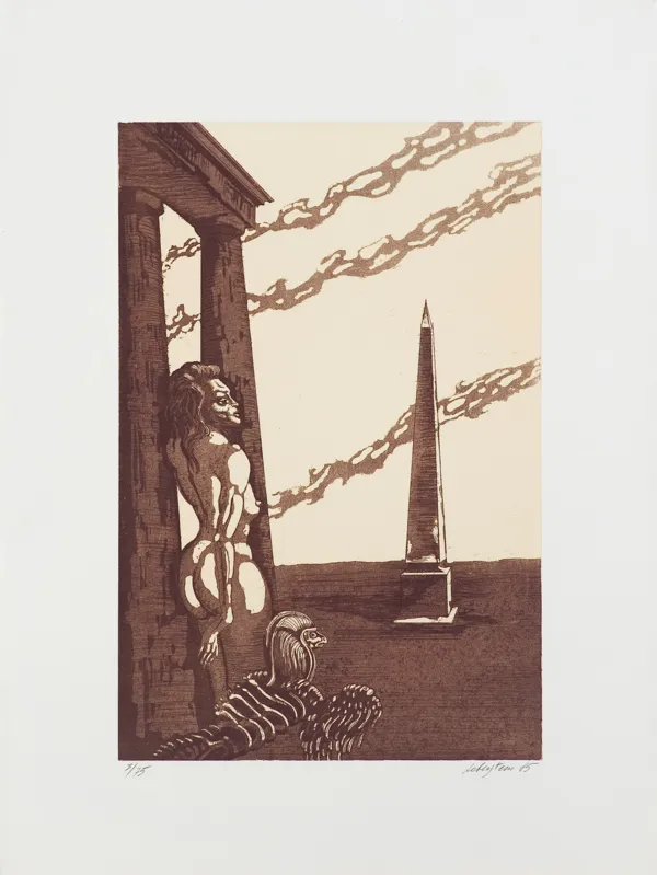 Jan Lebenstein, Obelisk, 1985