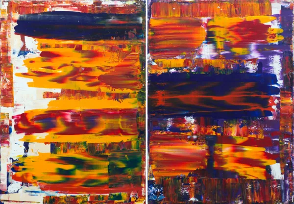 Dominik Smolik, Fractal diptych II, 2021