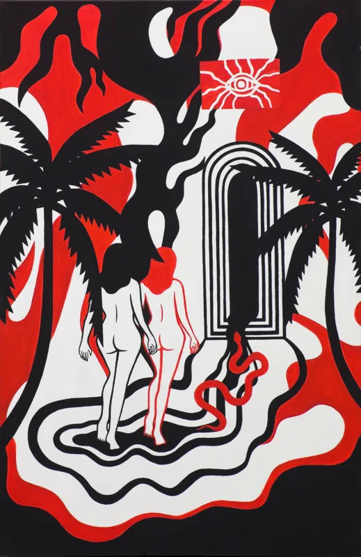 Adrianna Zawadzka, ENTRANCE TO HELL, 2021