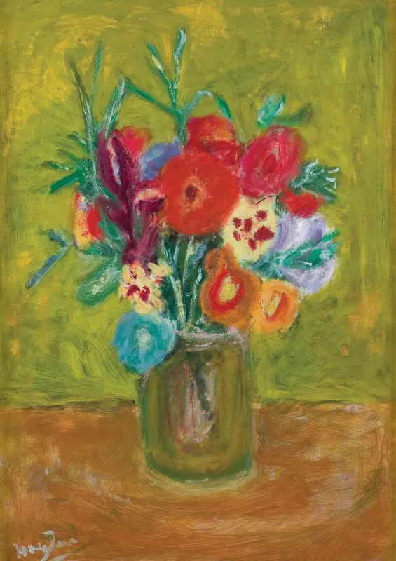 Henryk Hayden, KWIATY W WAZONIE, lata 50-te XX w.