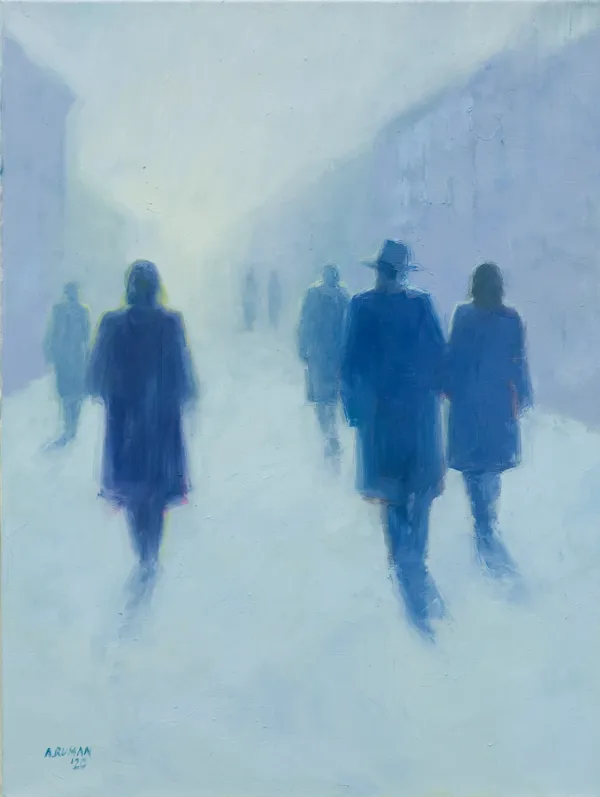 Agata Ruman, Zimowy spacer, 2020