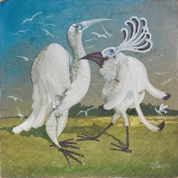 Stanisław Jerzy Suder, BIAŁE PTAKI, Z CYKLU „PTAKI-CUDAKI”