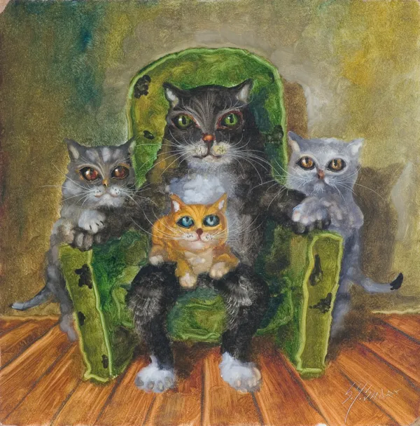 Stanisław Jerzy Suder, Kocia rodzina