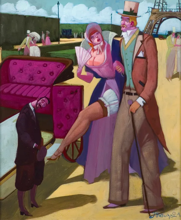 Jacek Pałucha, TA MAŁA PIŁA DZIŚ I JEST WSTAWIONA, 2021