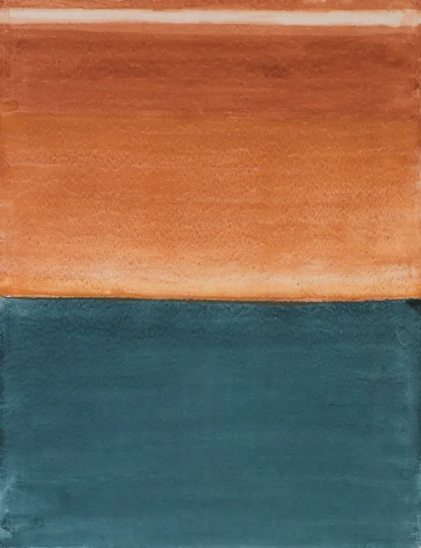 Stefan Gierowski, BEZ TYTUŁU, 2002