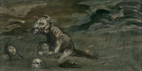 Jan Lebenstein, POTOP (DÉLUGE), 1990