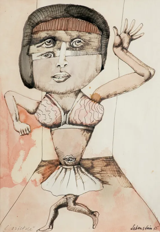 Jan Lebenstein, L’ORIETALE (ORIENTALE?), 1965