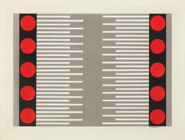 Henryk Berlewi, KOMPOZYCJA, 1953