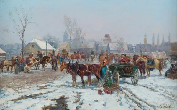 Antoni Piotrowski, NA TARGU