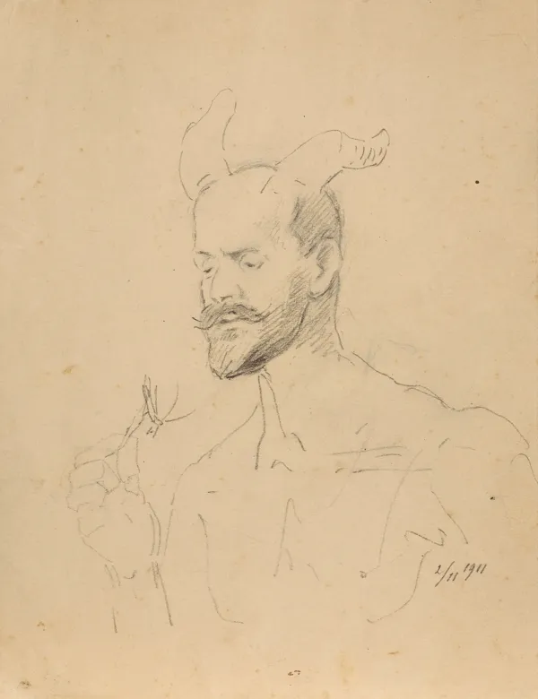 Jacek Malczewski, FAUN – AUTOPORTRET, 2 listopada 1911