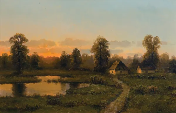 Wiktor Korecki, ZACHÓD SŁOŃCA NAD STAWEM