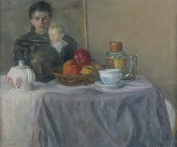 Olgierd Bierwiaczonek, MARTWA NATURA Z CYTATEM, 1984