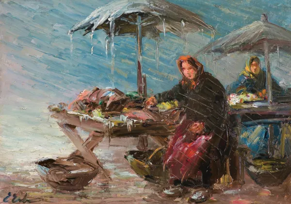 Erno Erb, PRZEKUPKI W DESZCZU