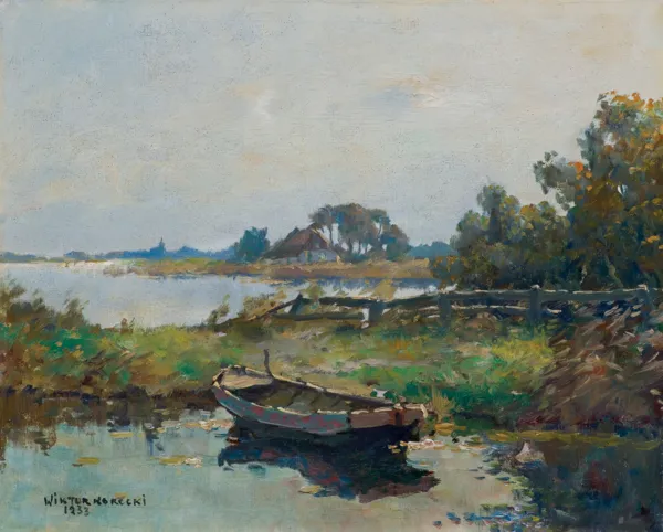 Wiktor Korecki, ŁÓDŹ NA BRZEGU, 1933