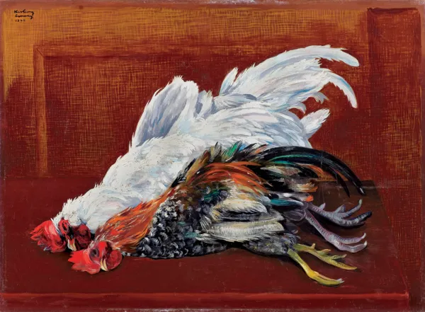 Mojżesz Kisling, KOGUTY, 1948