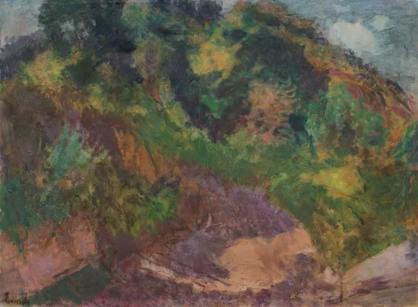 Eugeniusz Eibisch, PEJZAŻ, 1969