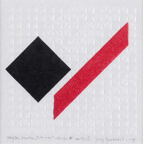 Jerzy Grabowski, ANALIZA "PODZIAŁU" – STREFA "B", 1985/86