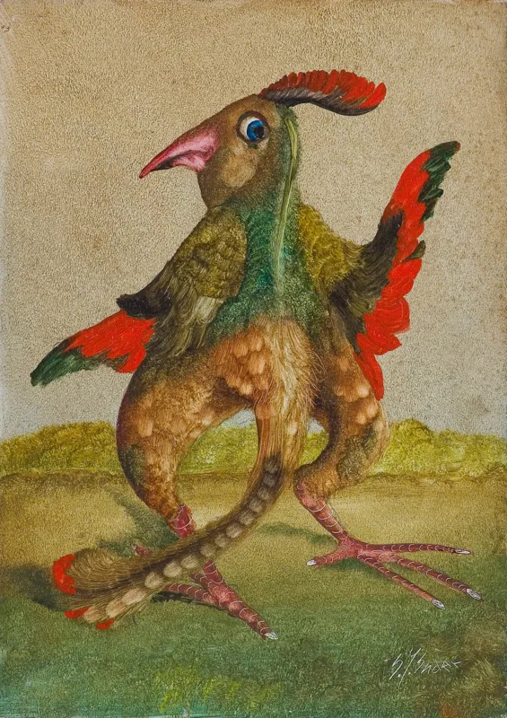 Stanisław Jerzy Suder, Ptak z czerwonym grzebieniem