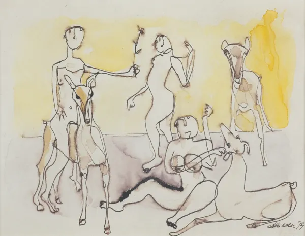 Otto Axer, WĘDRÓWKA, 1973