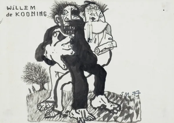 Stanisław Młodożeniec, Willem de Kooning, 1977