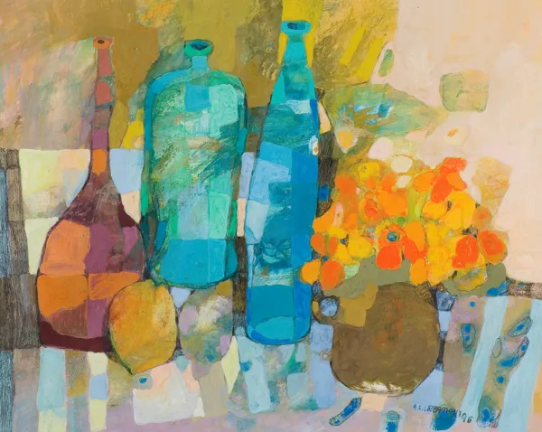 Alicja  Słaboń-Urbaniak, Martwa natura, 1996